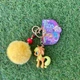 Игровой набор Брелок Эпл Джек Май Литл Пони с Помпоном My Little Pony Hasbro Мой маленький пони Игрушка для девочек - изображение 3