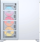 Корпус Corsair Frame 4500X RS-R ARGB Panoramic Glass Mid-Tower White (CC-9011315-WW) - зображення 8