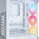 Корпус Corsair Frame 4500X RS-R ARGB Panoramic Glass Mid-Tower White (CC-9011315-WW) - зображення 10