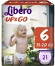 Подгузники-трусики Libero up&go Швеция 6 (13-20кг) 21шт - изображение 2