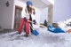 Лопата снігоприбриральна Prosperplast Alpin 1A, 41х132 см, ковш пластик, ручка дерево - зображення 5
