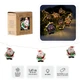 Гирлянда светодиодная Chomik 10 LED 1,65 м теплый белый дерево Санта Клаус (534054) - изображение 2