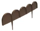 Бордюр садовый Prosperplast GARDEN LINE, коричневый, 10 м - изображение 2