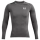 Лонгслів UA HG Armour Comp LS сірий Чол 1361524-025 SM - изображение 1