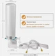 Комплект: роутер Novatel MiFi 8000 + Всенаправленная антенна MIMO 2 по 12 dBi | Усилители интернет связи с кабелями 2 по 5м | Київстар, Lifecell, Vodafone - изображение 4