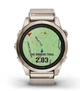 Смарт-часы Garmin Epix Pro Gen 2 Sapphire 42mm Soft Gold w. Cream H. Nylon Band (010-02802-20) - изображение 5