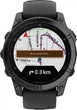 Смарт-часы Garmin Fenix E 47mm AMOLED Slate Gray Steel with Black Silicone Band (010-03025-03/01) - изображение 3