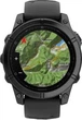 Смарт-часы Garmin Fenix E 47mm AMOLED Slate Gray Steel with Black Silicone Band (010-03025-03/01) - изображение 5