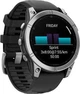Смарт-часы Garmin Fenix E 47mm AMOLED Stainless Steel with Black Silicone Band (010-03025-02/00) - изображение 2