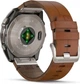Смарт-часы Garmin Fenix 8 51mm AMOLED Sapphire Carbon grey DLC w. Chestnut Leather Band (010-02905-40) - изображение 6