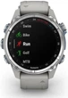 Смарт-часы Garmin Descent Mk3 43 mm Stainless Steel with Fog Gray Silicone Band (010-02753-04/03) - изображение 2