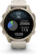 Смарт-часы Garmin Fenix 8 43mm AMOLED Sapphire Soft Gold w. Fog Gray/Dark Sandstone S. Band (010-02903-10/11/18) - изображение 7