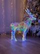 Новогоднее украшение MIS LT Олень голографический с LED-подсветкой - изображение 6