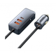 Зарядка в прикурювач 120Вт 4x USB Type-C подовжувач Baseus Share Together CCBT-B0G - зображення 2
