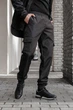 Міцні тактичні штани soft shell Easy Intruder чорні сучасна модель з вологозахисними властивостями для максимального комфорту в будь-яких умовах/4XL - зображення 1