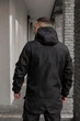 Демісезонна куртка soft shell Easy Intruder чорного кольору практичний вибір для туризму тренувань і міських умов у прохолодну погоду/XL - зображення 2