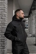 Демісезонна куртка soft shell Easy Intruder чорного кольору практичний вибір для туризму тренувань і міських умов у прохолодну погоду/XL - зображення 6