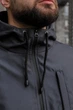 Демісезонна куртка soft shell Easy Intruder сірого кольору практичний вибір для туризму тренувань і міських умов у прохолодну погоду/M - зображення 3