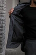 Демісезонна куртка soft shell Easy Intruder сірого кольору практичний вибір для туризму тренувань і міських умов у прохолодну погоду/M - зображення 7