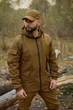 Костюм демисезонный мужской Soft Shall Intruder влагостойкий койот/3XL - изображение 3
