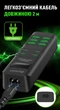 Сетевой фильтр-удлинитель Dyxon US-D03 28W 4xUSB-C + 6xUSB-A FAST CHARGER 2M Black (DXN-USD03-28W-2M-B) - изображение 3
