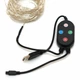 Светодиодная гирлянда-нить, 10 м, 100 л, разноцветный, USB, Bluetooth/пульт управления, IP20 (721237) - изображение 2