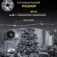Гірлянда роса нить 500 LED с пультом динамическая IP44 220В зеленый провод 360° капля для елки GarlandoPro 50 метров Белая - изображение 2