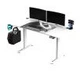 Геймерський стіл Ultradesk LEVEL V2 White - зображення 4