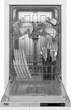 Посудомийна мийка Beko DIS35023E 44,8см - изображение 2