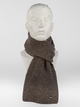 Шарф мужской вязаный GREENLAND SCARF 160 x 20,5 см Коричневый - изображение 1