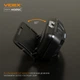 Налобный фонарь аккумуляторный VIDEX VLF-H025C 310Lm 5000K светодиодный фонарик на голову черный - изображение 8