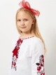 Дитяча вишиванка для дівчинки vishivano4ka 919-2 104-110 біла - изображение 3
