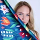 Хустка шовкова Квіткове натхнення - изображение 3