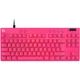 Клавиатура Logitech G Pro X TKL Rapid Linear Magenta (920-013253) - изображение 1