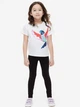 Лосини H&M 703279 140см чорний - изображение 1