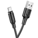 Кабель магнітний BOROFONE BX41 Amiable USB to Type-C 2.4A 1.2m black - изображение 8