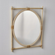 Дзеркало La Factory MATISSE кругле в прямокутній рамі 34 x 29.5 см (3574641234386) - зображення 2