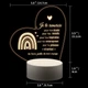 Акриловый LED ночник «Планер» USB, декоративная настольная лампа, подарок друзьям на День рождения и День Святого Валентина - изображение 5