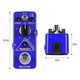 Гитарная педаль Mooer Triangolo MTR3, аналоговое Tremolo, 3 формы волны, True Bypass, металлический корпус - изображение 6
