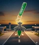 Брелок Бомбардиро Крокодило Итальянские брейнрот мемы Bombardiro Crocodilo фигурка игрушка для ключей, рюкзака, сумки 6 см - изображение 1