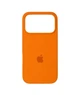 Чехол для iPhone 17 Pro силиконовый Soft-touch Silicone Case Full Size (AA) Kumquat - изображение 1