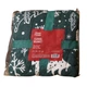 Мягкий теплый плед покрывало ARDESTO Christmas Flannel 160x200 см рождественский принт из 100% полиэстера плед для спальни детской и пикника Зеленый с рождественским принтом Елки - изображение 5