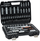 Набор инструментов Partner PA-41082-5 1/2", 1/4" 108 предметов в кейсе - изображение 1
