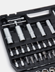 Набор инструментов Partner PA-41082-5 1/2", 1/4" 108 предметов в кейсе - изображение 4