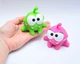 Набор фигурок Ам Ням + Ам Няша Om Nom Cut the Rope omnom амням нямням ням ням - изображение 4