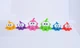 Семейство Ам Ням Ам Няша + дети 6 фигурок набором Om Nom Cut the Rope omnom амням нямням ням ням - изображение 5