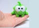 Фігурка Ам Ням малюк монстрик Om Nom Cut the Rope omnom амням нямням ням ням - зображення 2