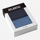 Набор трусов шортов мужских хлопковых Atlantic 2MBX-073 XL 2 шт Синий/Голубой (5907086001349) - изображение 4