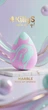 Спонж для макияжа KillyS Marble 3D Makeup Sponge (3031445004305) - изображение 2