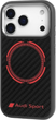 Etui plecki Audi RSQ Carbon Fiber Sport Red Circle MagSafe do Apple iPhone 17 Pro Black (AUS-TPUPCMIP17P-RSQ/D5-BK) - obraz 3